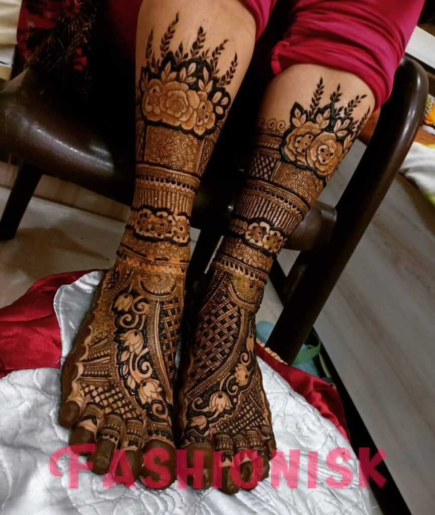 Arabic mehndi designs for legs