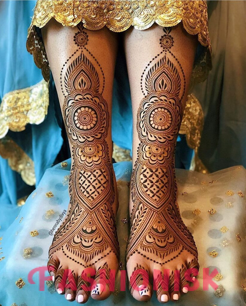 Arabic mehndi designs for legs