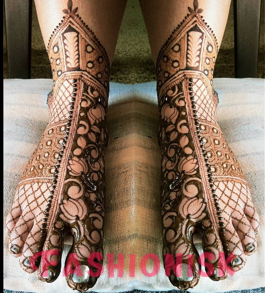 Arabic mehndi designs for legs