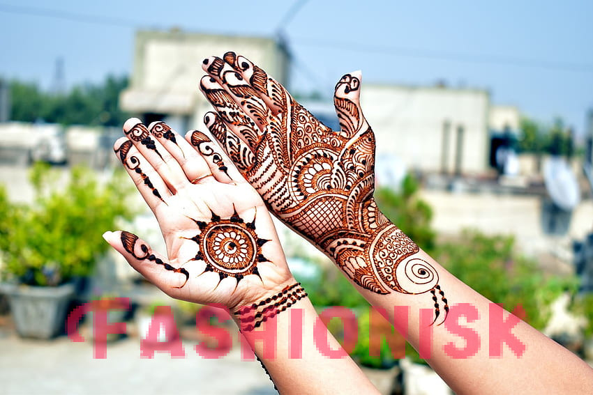 Best Mehndi Design for Rakhi