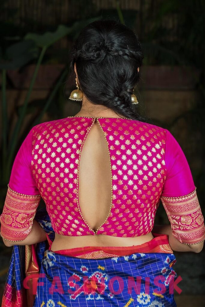 Traditional Blouse Back Design