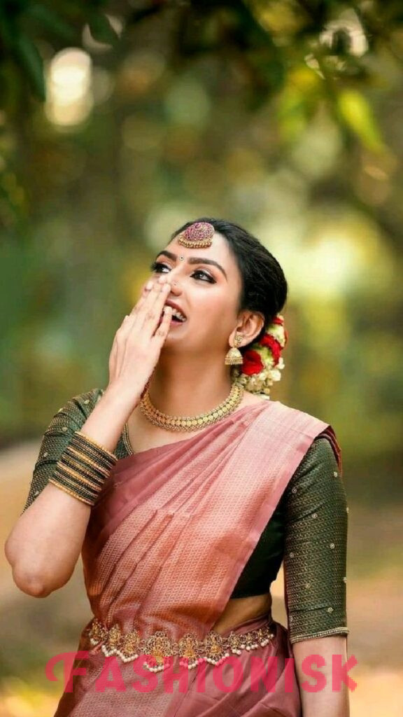 Pranika Dhakshu in half saree photoshoot stills  South Indian Actress