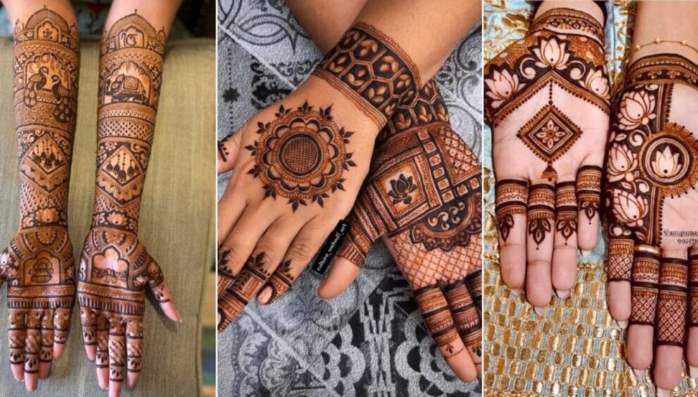 Front Hand Mehndi Design