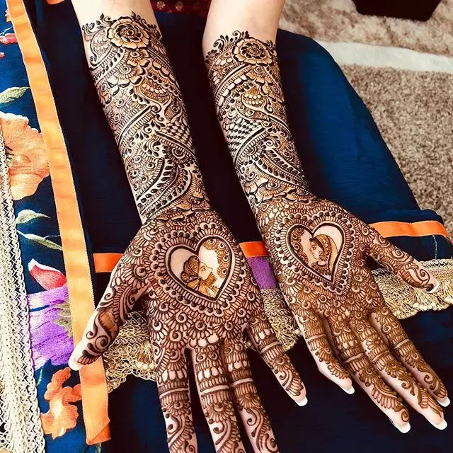 Bridal Simple Mehndi Design