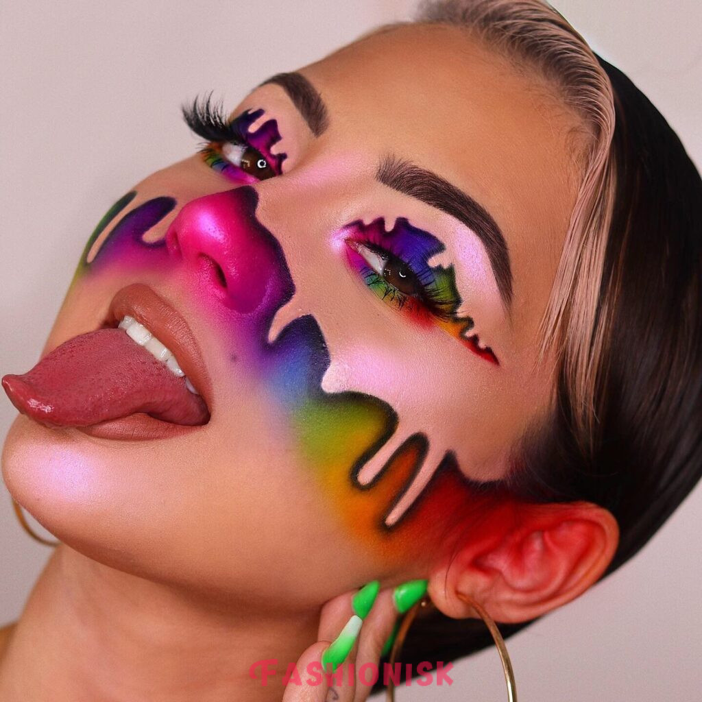 Crazy Colorful Makeup Looks