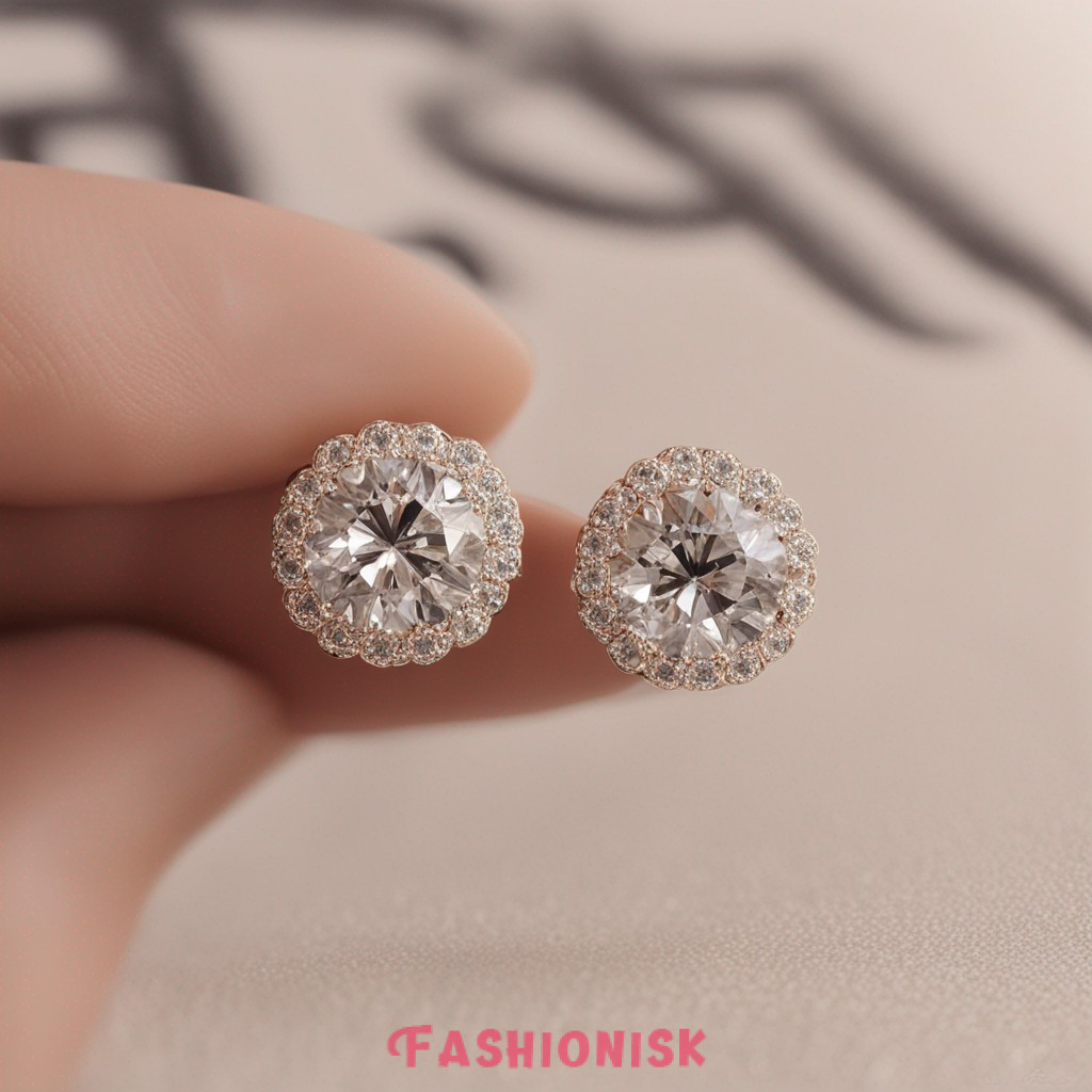 Diamond Earrings for Teenage Girl