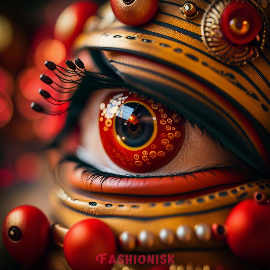 Durga Maa Eye Makeup