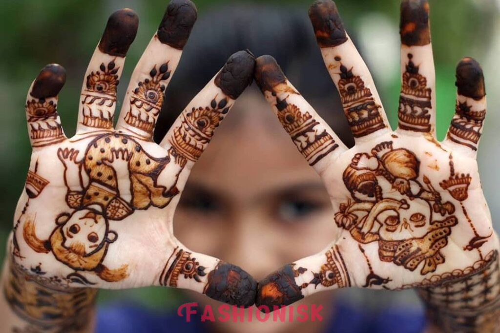 Easy Mehndi Designs for Kids