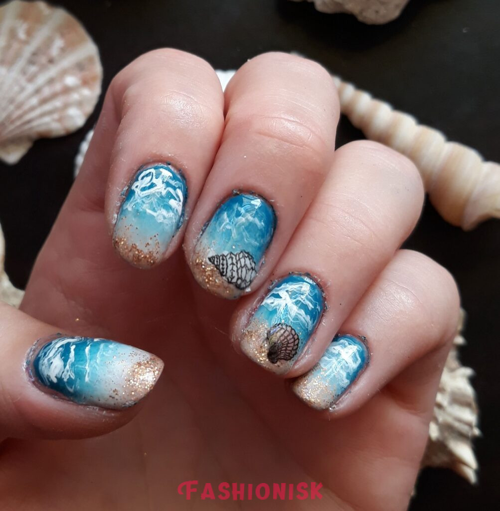 Easy beach nail designs