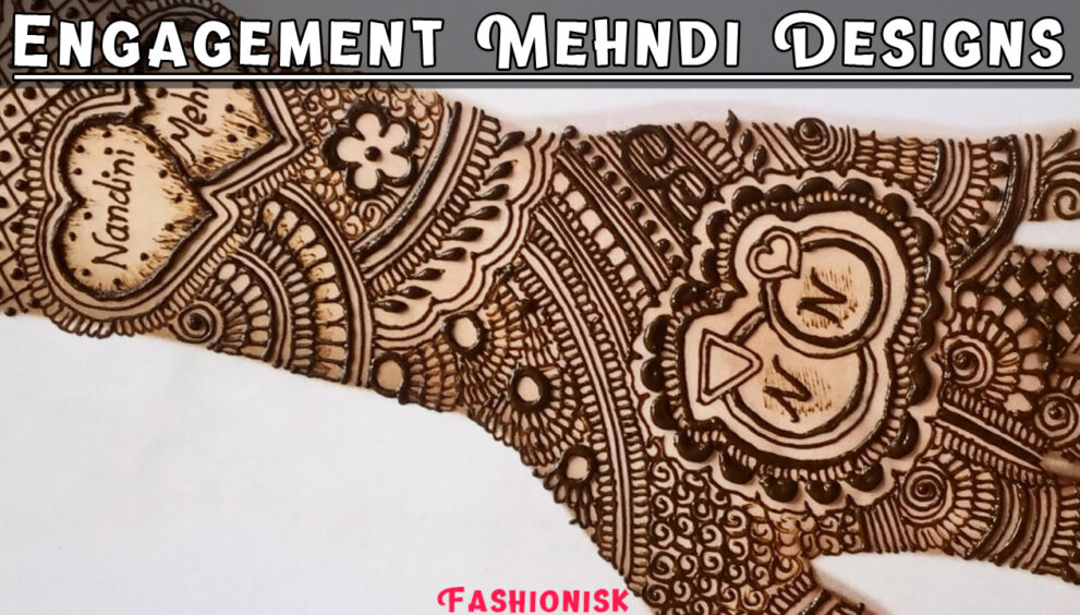 Engagement Mehndi Designs