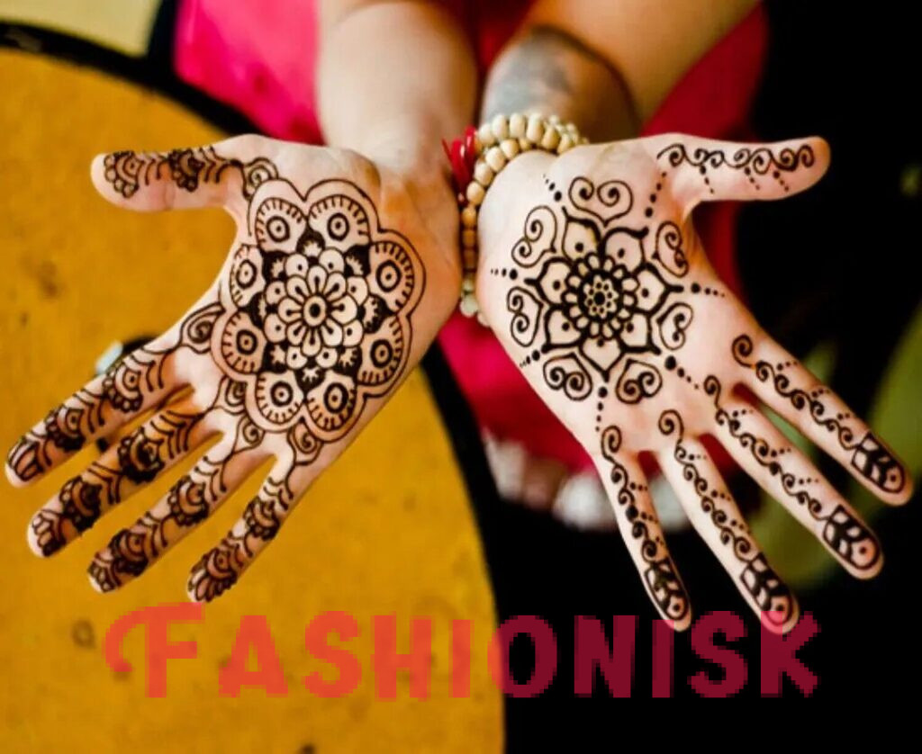 Front Hand Simple Mehndi Design