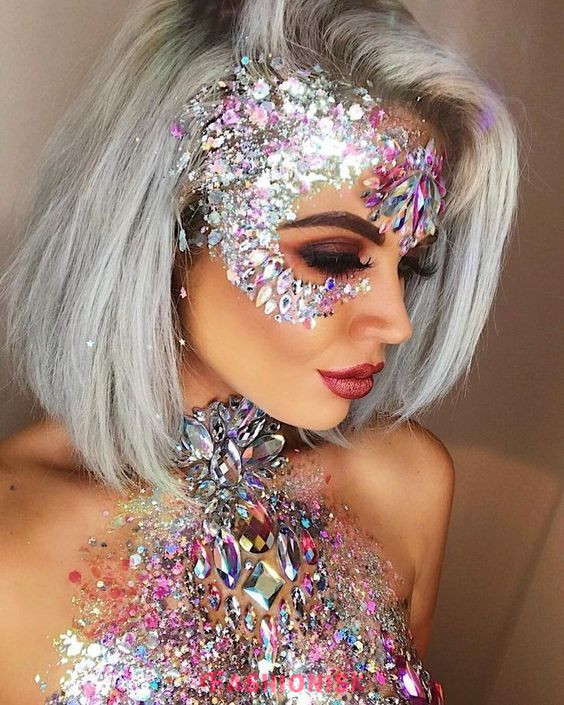 Full Face Sequins