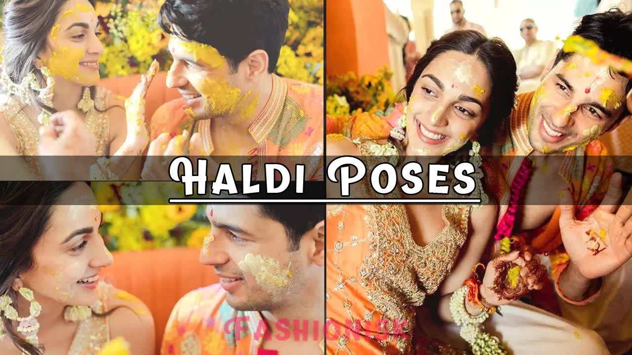 Haldi Poses