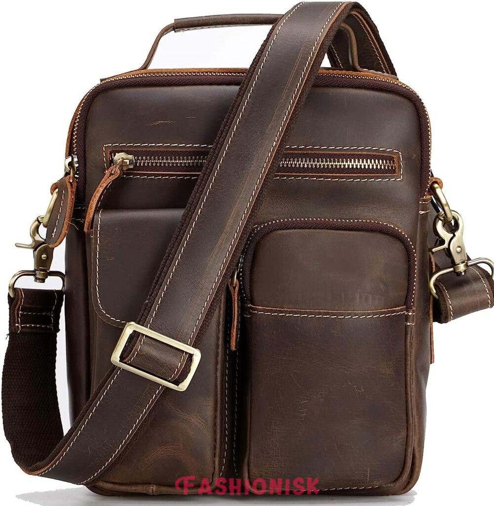 Leather Side Bags for Mens