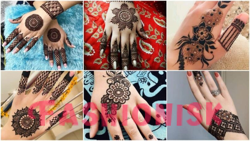 Simple Arabic Mehndi Design