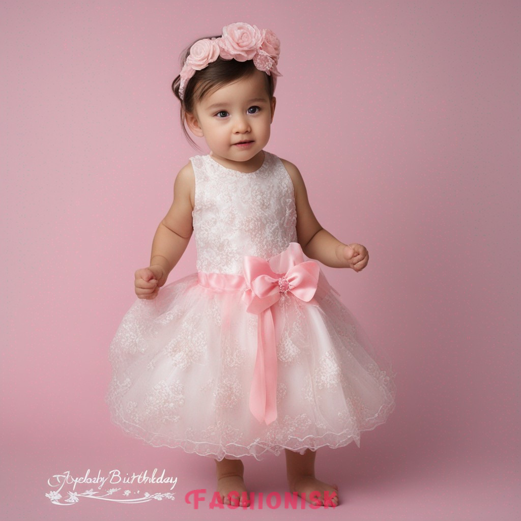 1st Birthday Dress for Baby Girl