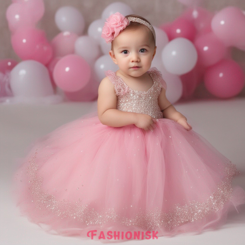 1st Birthday Dress for Baby Girl