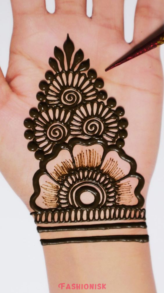 Arabic Mehndi Designs for Raksha Bandhan