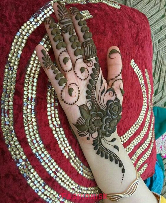 Arabic Mehndi Designs for Raksha Bandhan