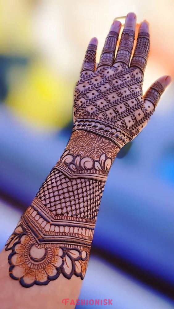 Arabic Mehndi Designs for Raksha Bandhan