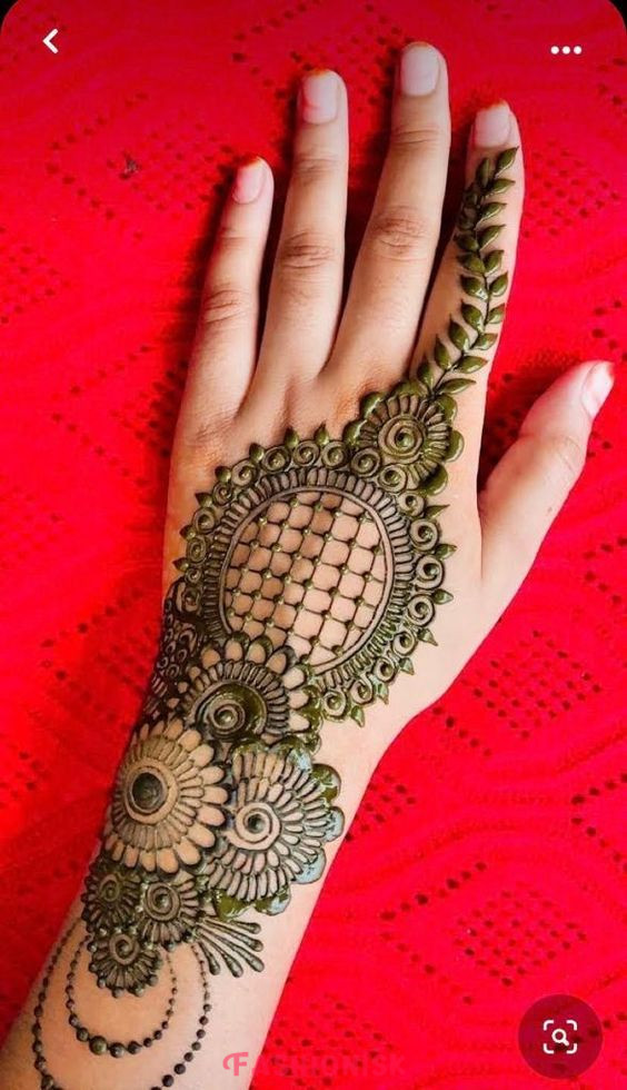Arabic Mehndi Designs for Raksha Bandhan
