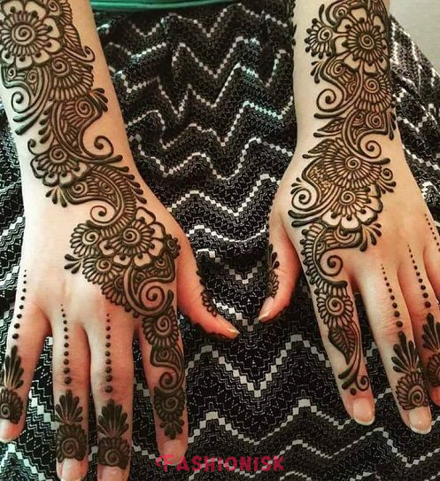 Best Mehndi Design for Raksha Bandhan