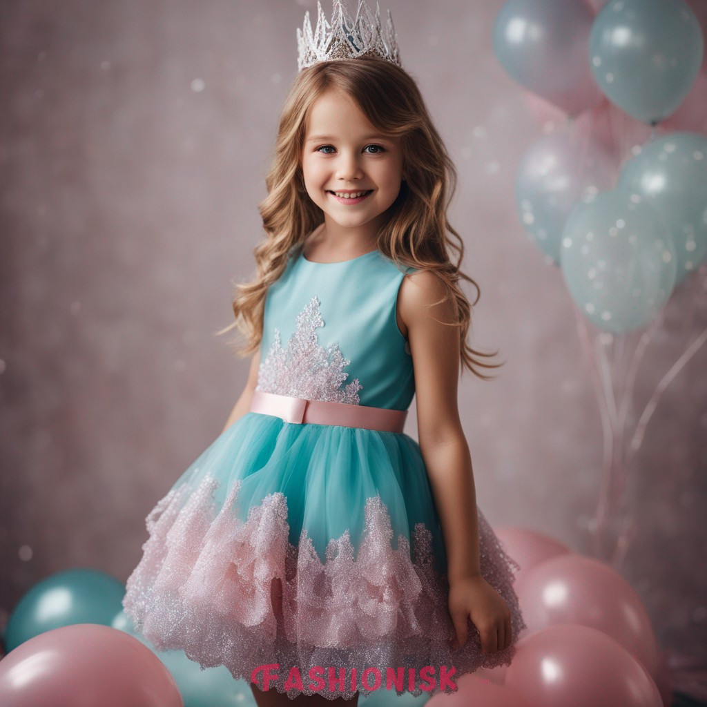 Birthday Dress for 5 Year Girl