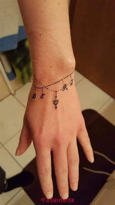 Bracelet Tattoo for Girl