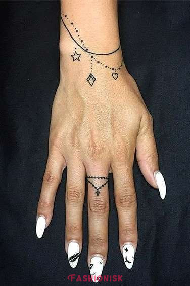 Bracelet Tattoo for Girl
