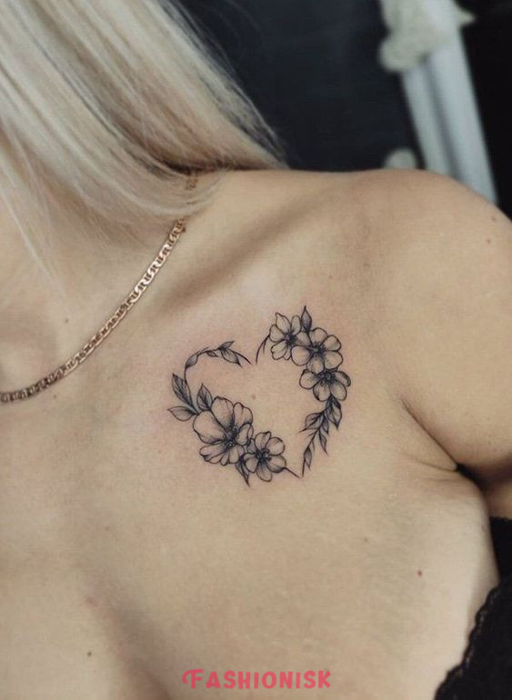 Chest Tattoos for Girls