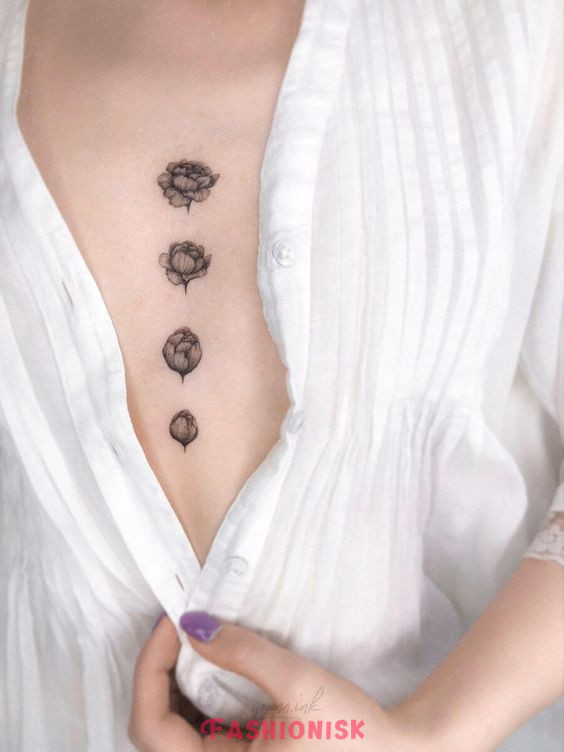 Chest Tattoos for Girls