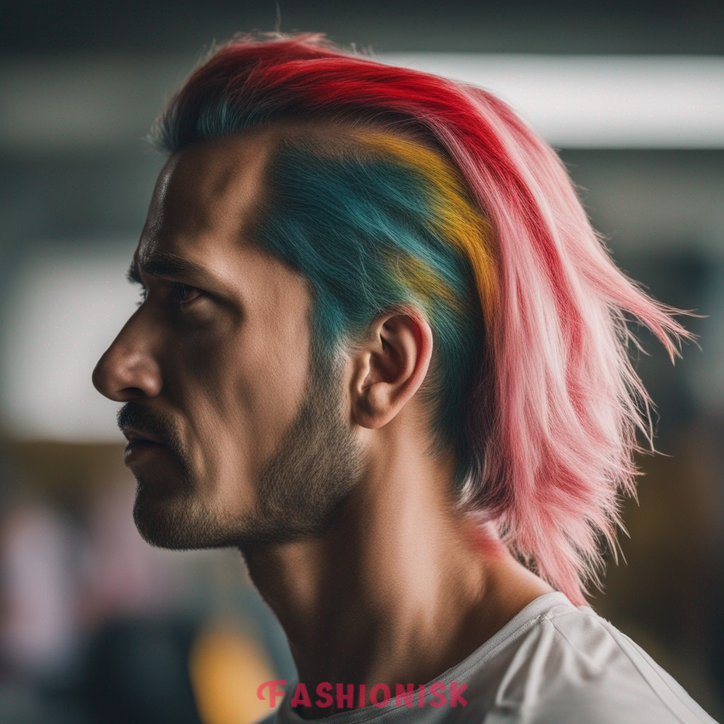 Colored Mullet