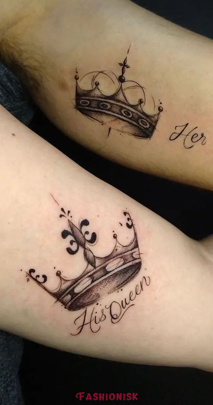 Crown Tattoo for Girls