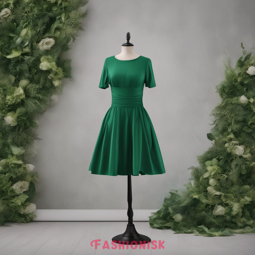 Green Homecoming Dress