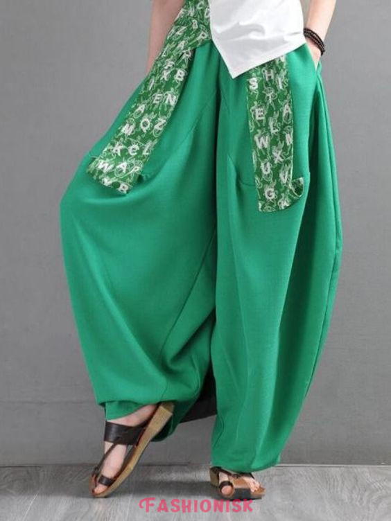 Harem Ladies Pant Designs