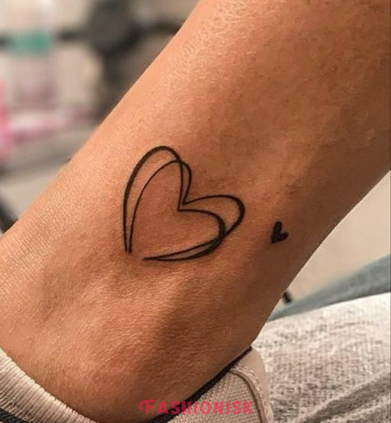 Heart Tattoos for Girls on Hand