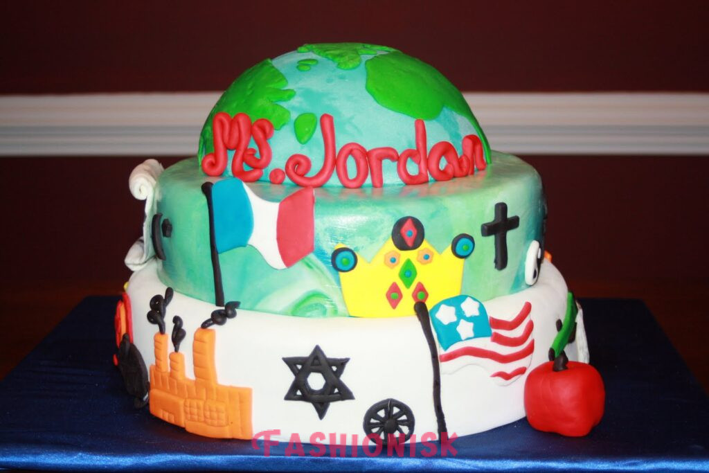 Historical Epochs Teachers Day Cake Design