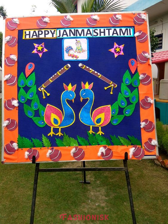 Janmashtami Board Decoration