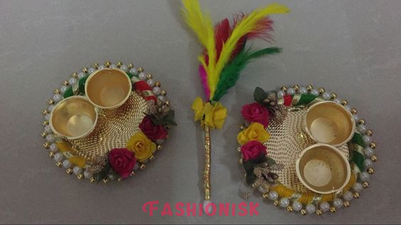 Miniature World Rakhi Thali Decoration