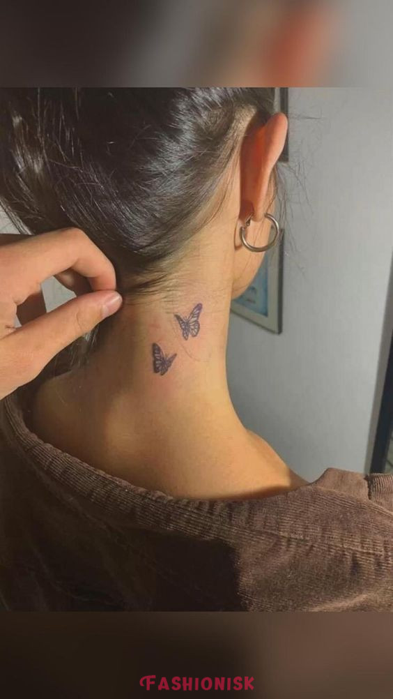 Neck Tattoos for Girls