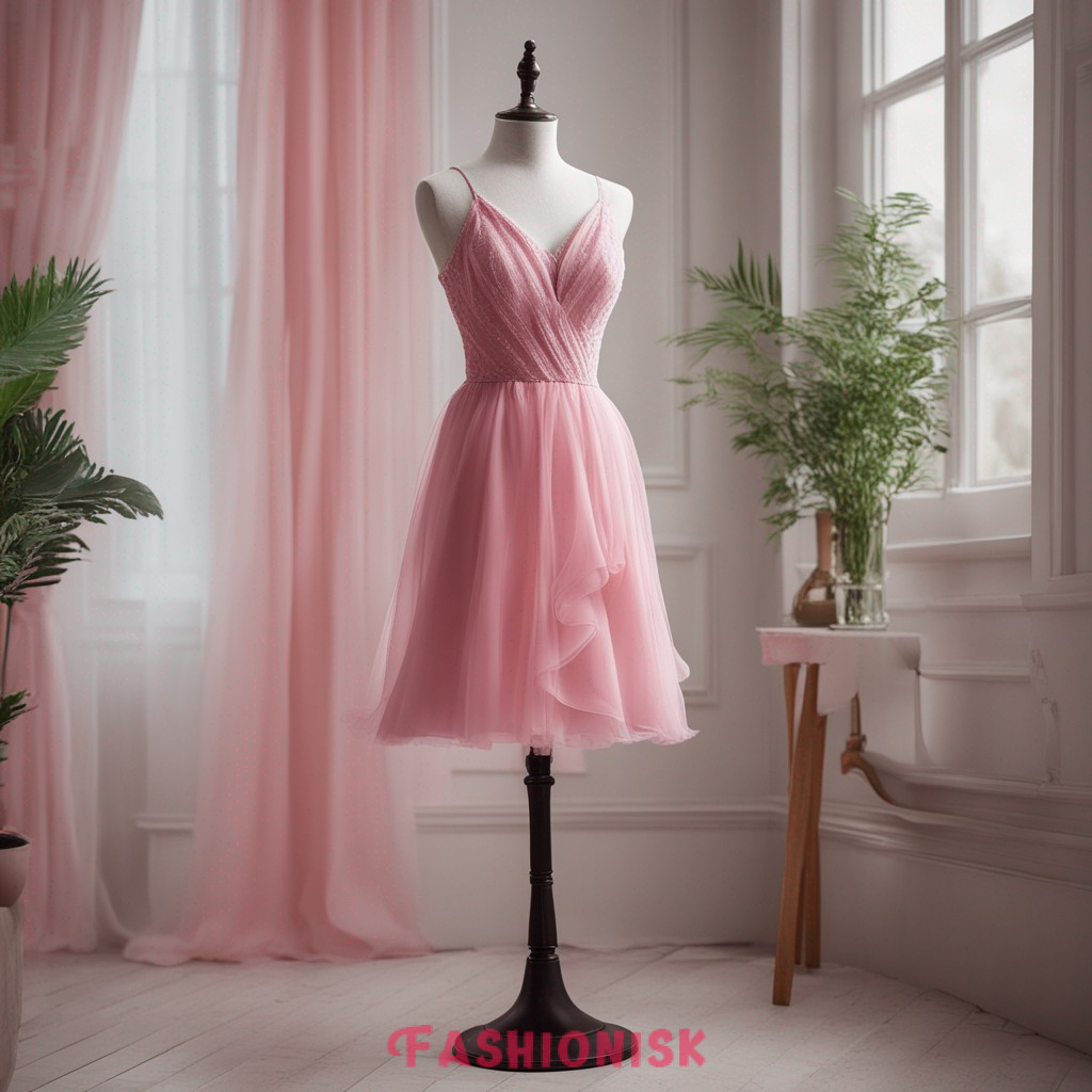 Pink Homecoming Dress