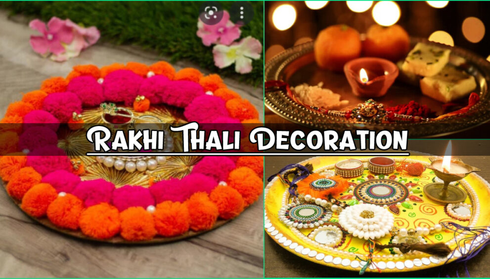 Rakhi Thali decoration