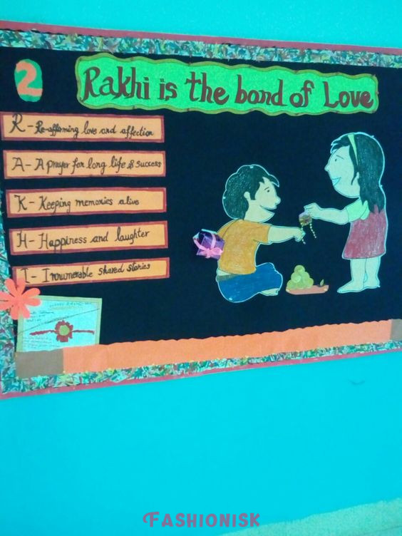 Raksha Bandhan Board Decoration Ideas