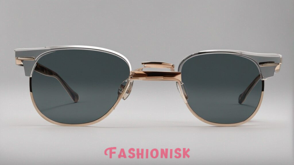 Semi-Rimless Sunglasses