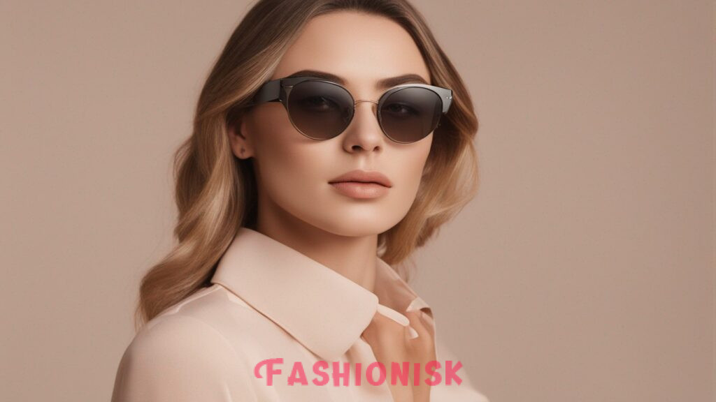 Semi-Rimless Sunglasses