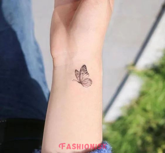 Side Wrist Tattoo for Girls