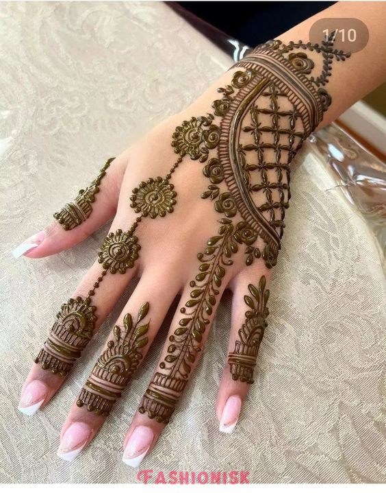 Beautiful Mehndi Design for EID