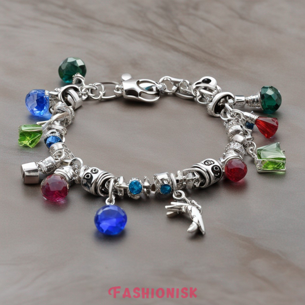 Birthstone Italian Charm Bracelet