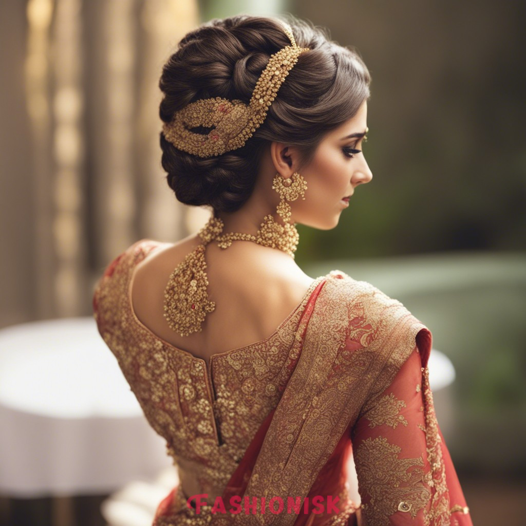 Bridal Hairstyles for Saree