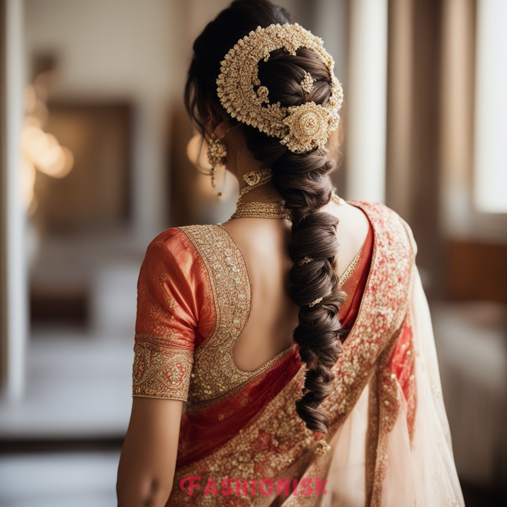 Bridal Hairstyles for Saree